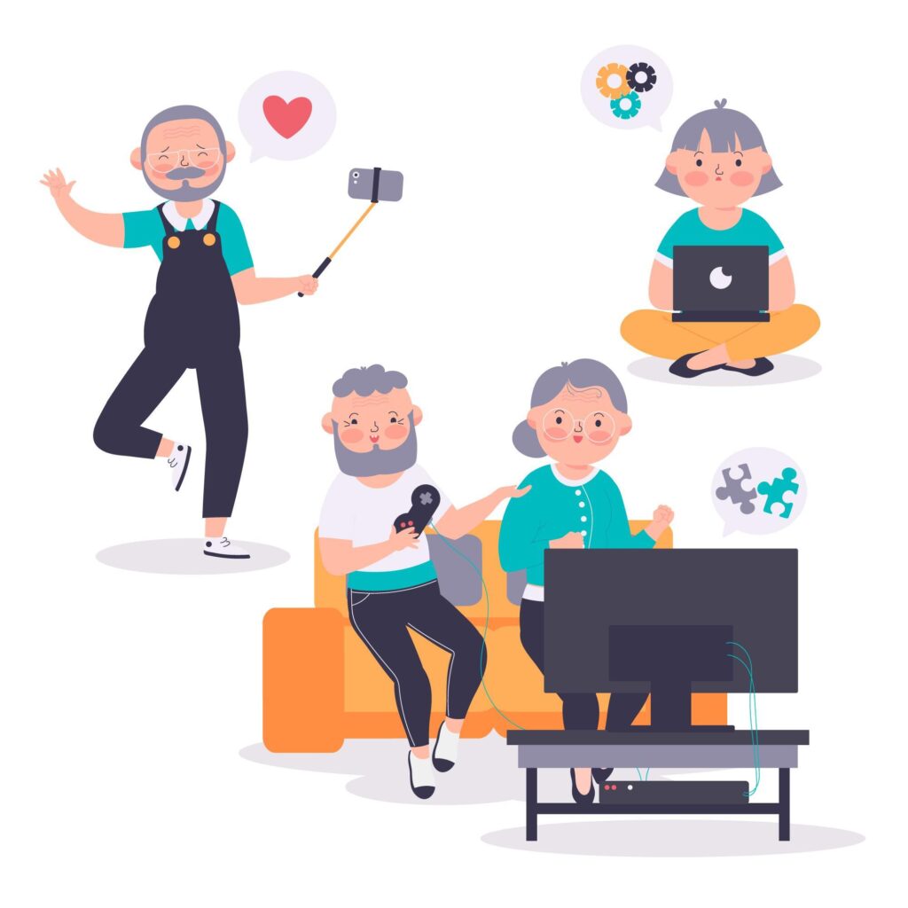 Interactive Aging: Gamification Techniques for Elderly Enrichment